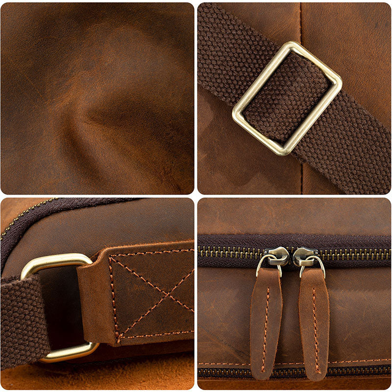 Nolan™ Leather Shoulder Bag