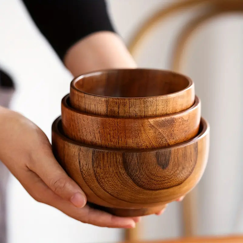 Carson Acacia Wood Bowl