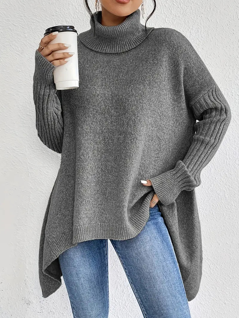 Melanie™ Long Turtleneck Sweater