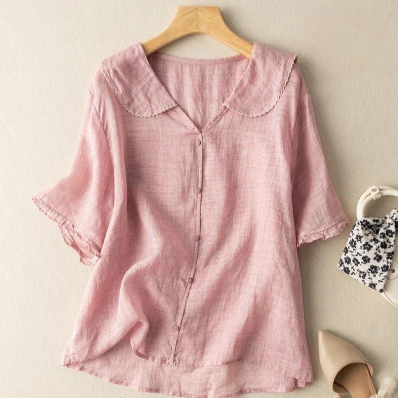Aria™ Linen Blouse