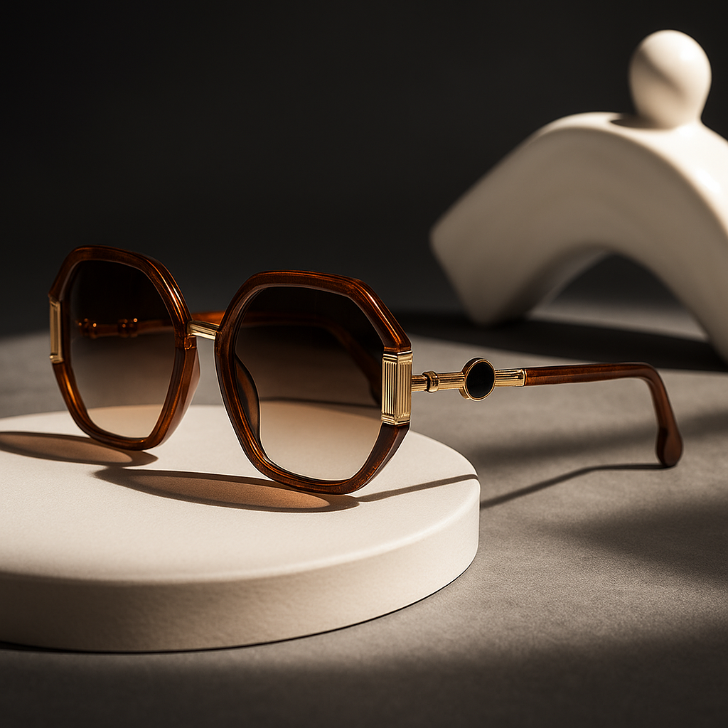 Leona™ Luxe Hex Sunglasses