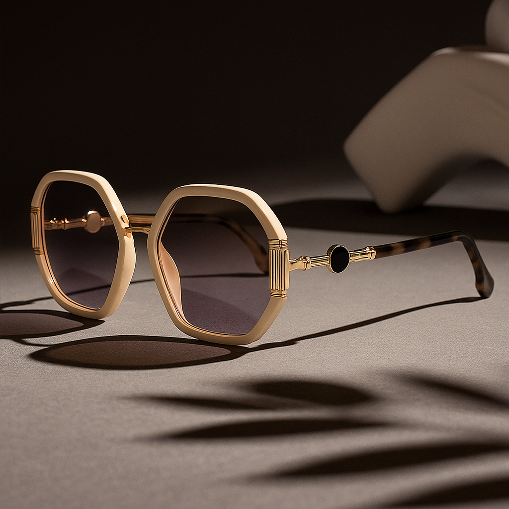 Leona™ Luxe Hex Sunglasses