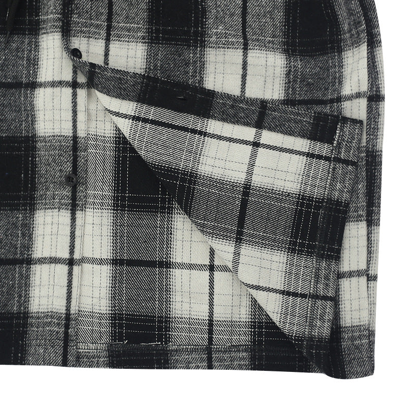 Bryson™ Check Hooded Shirt