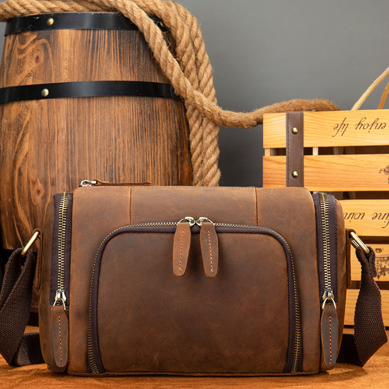 Nolan™ Leather Shoulder Bag