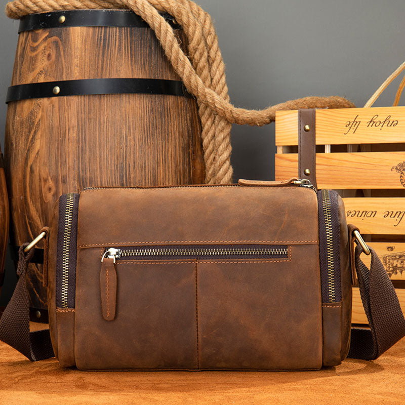 Nolan™ Leather Shoulder Bag