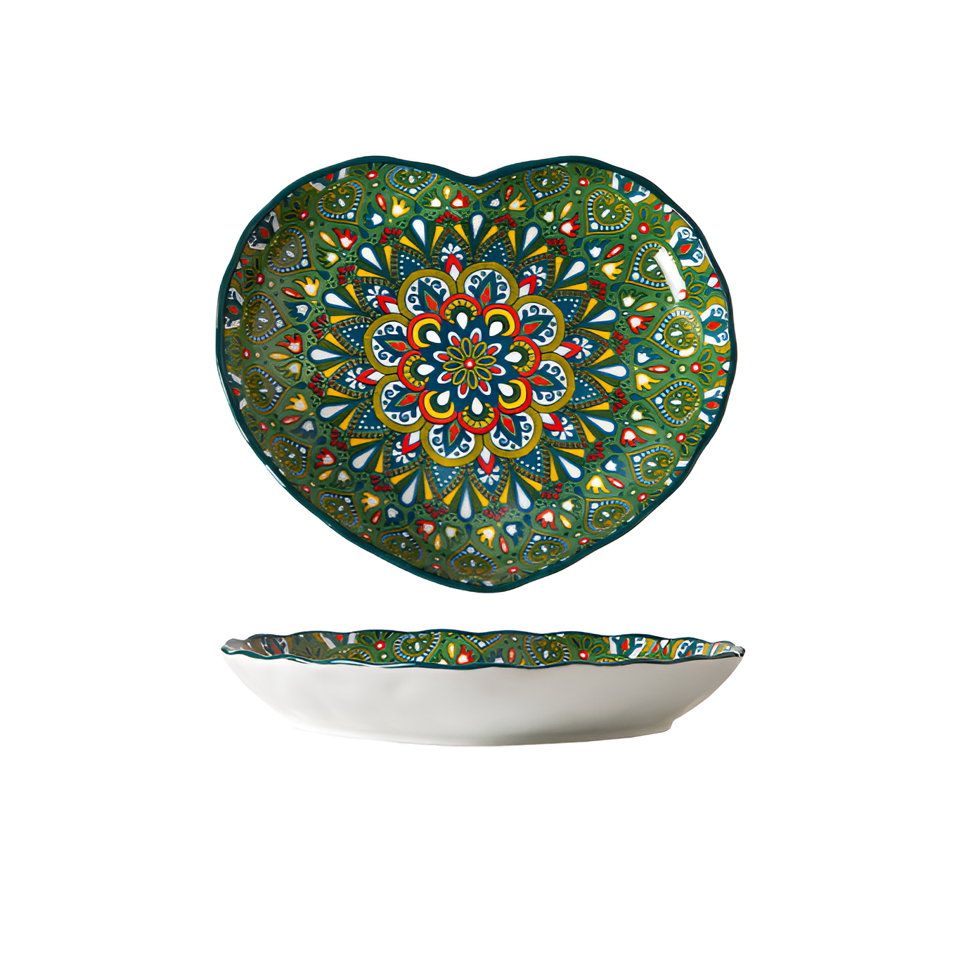Mirelle Heart Deep Plates