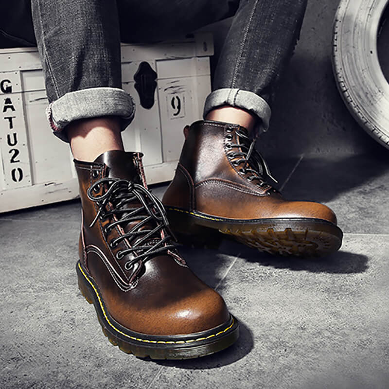 Luke™ Rugged Leather Boots