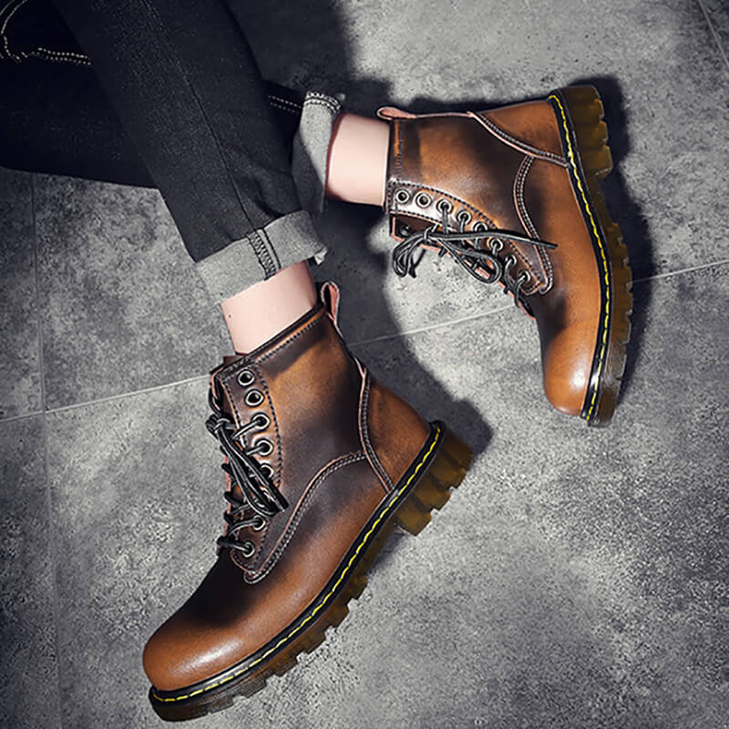 Luke™ Rugged Leather Boots