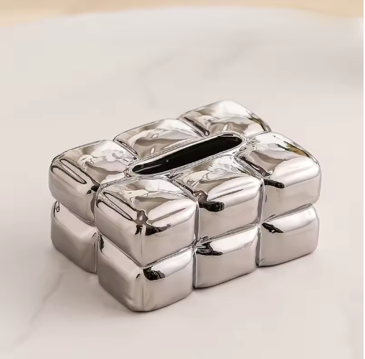 Puffer Cube Tissue Box