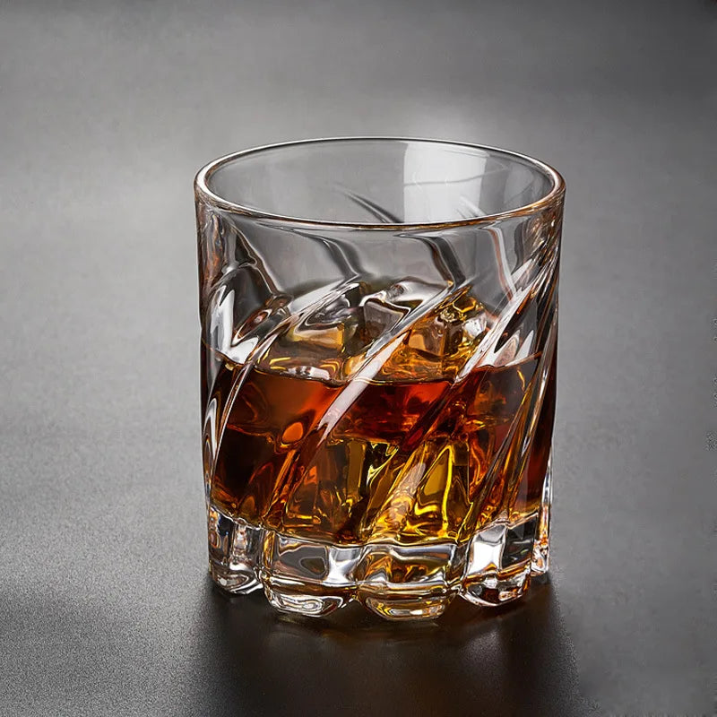 Vera Swirl Whiskey Glass