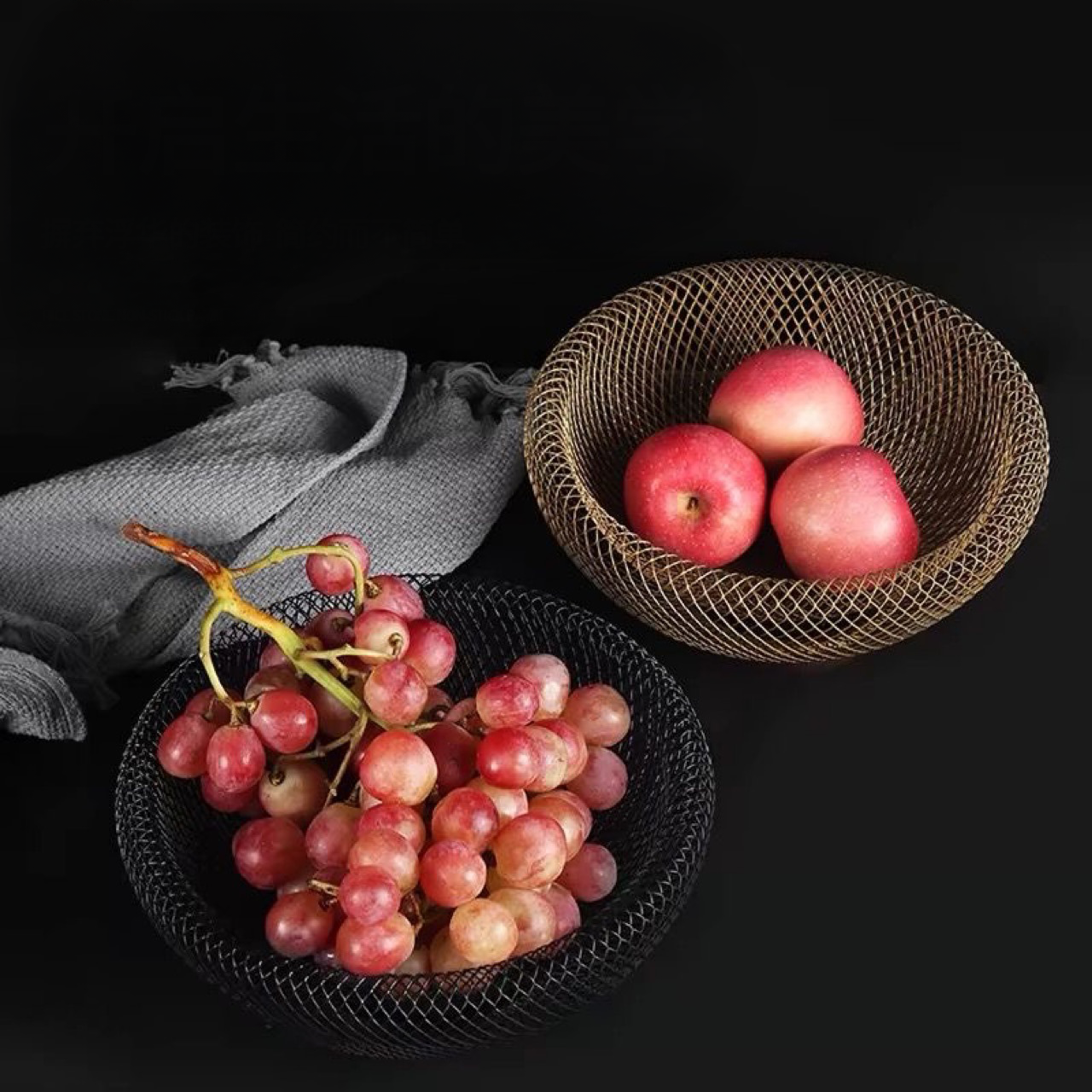 Lora Wire Mesh Fruit Basket