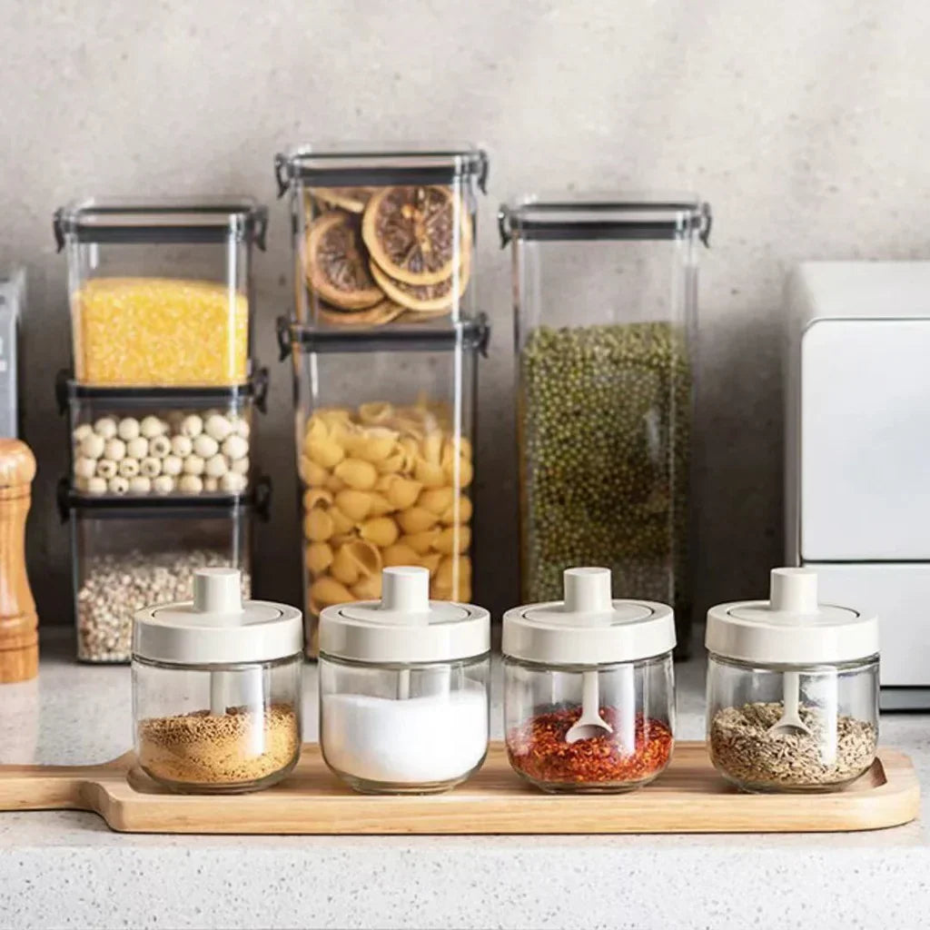 Arlo Glass Spice Jar
