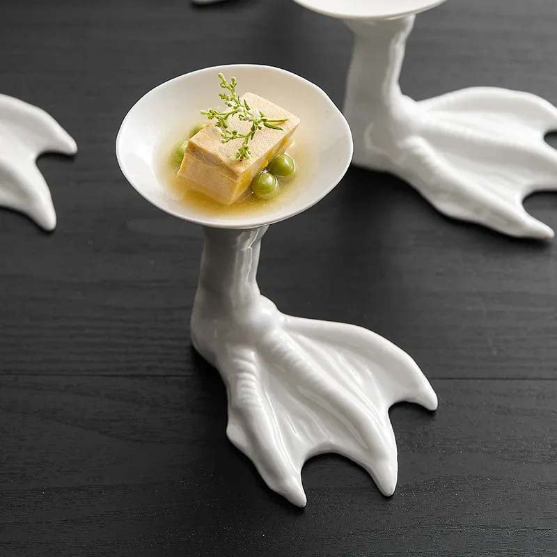 Aviro High Footed Display Bowls