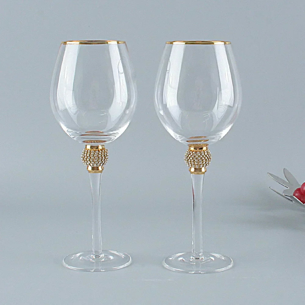 Marais Gold Wine Glass