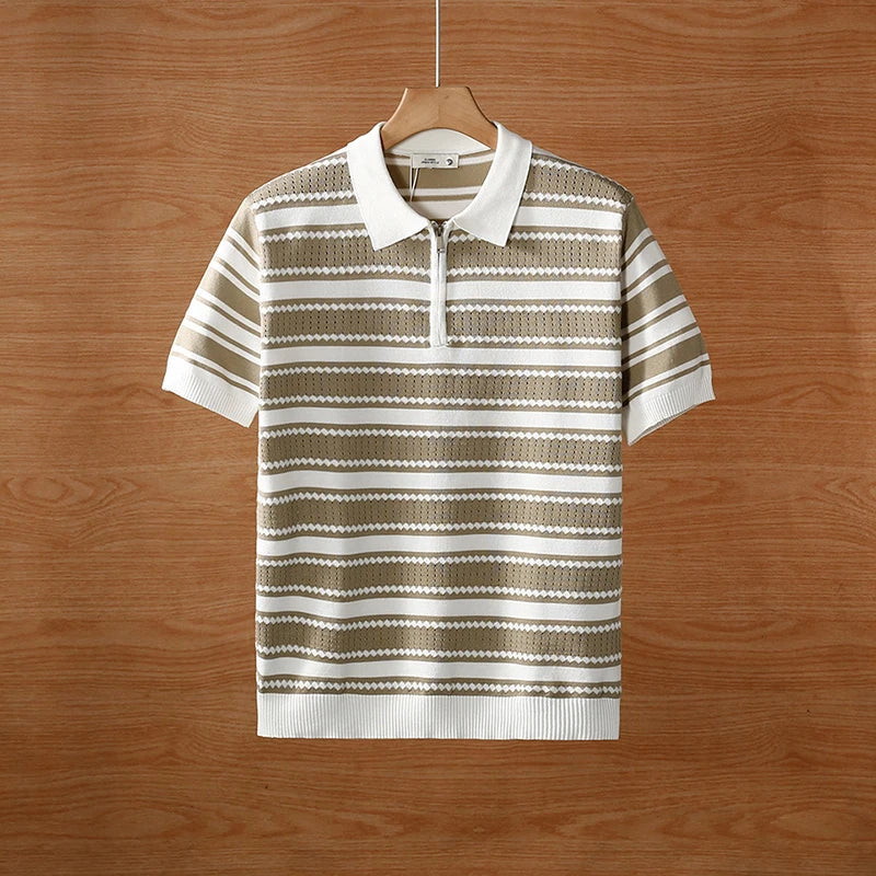Jayden™ Striped Polo Shirt
