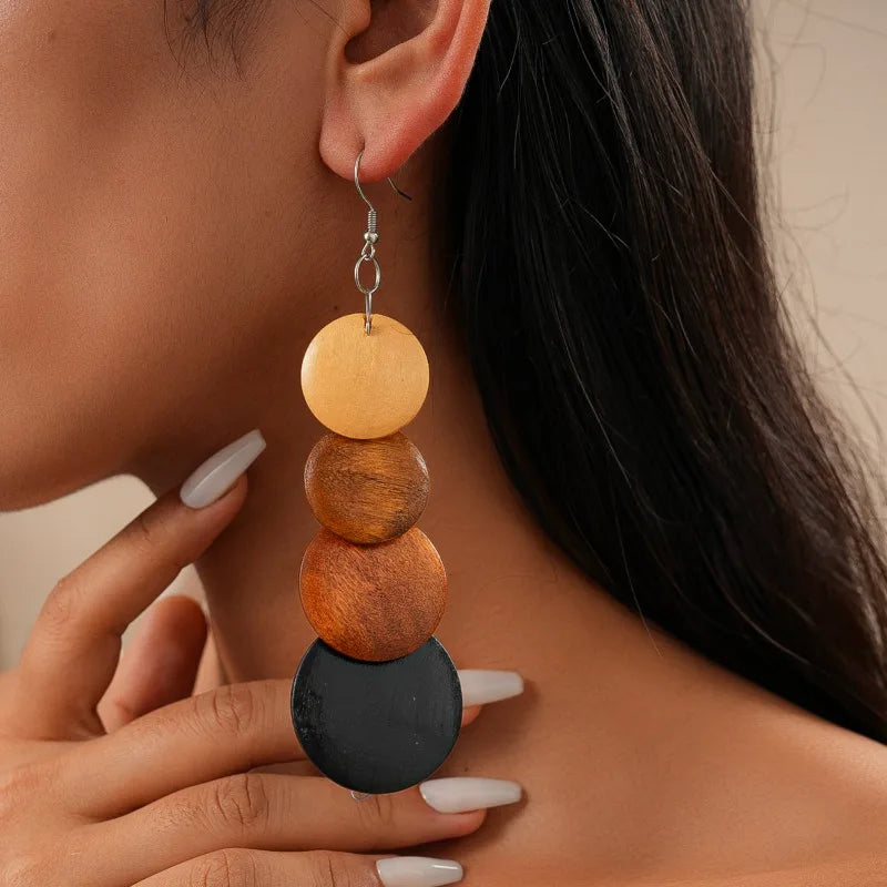 Solana Boho Circle Earrings