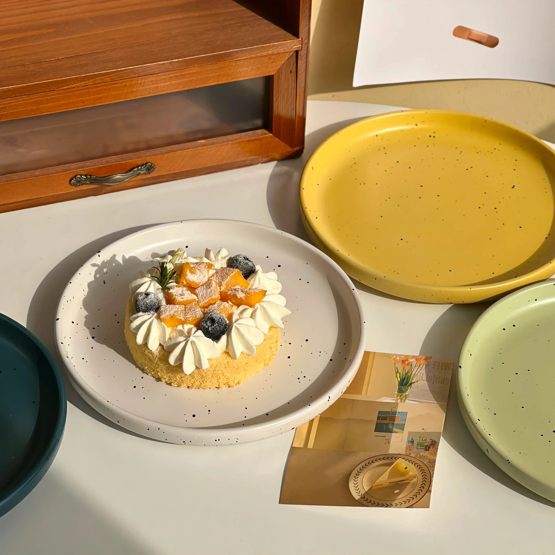 Iska Pastel Ceramic Plate