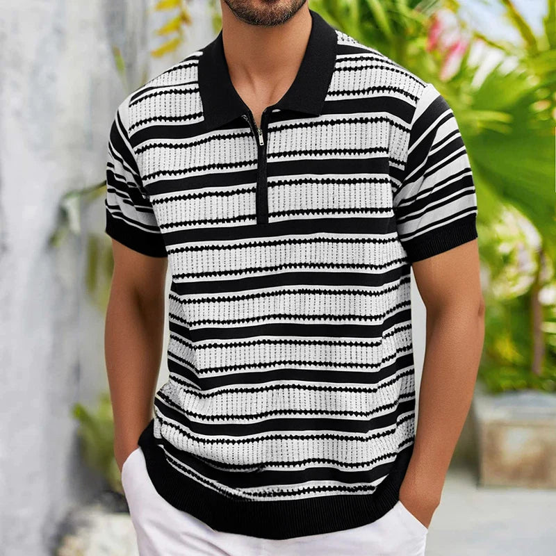 Jayden™ Striped Polo Shirt