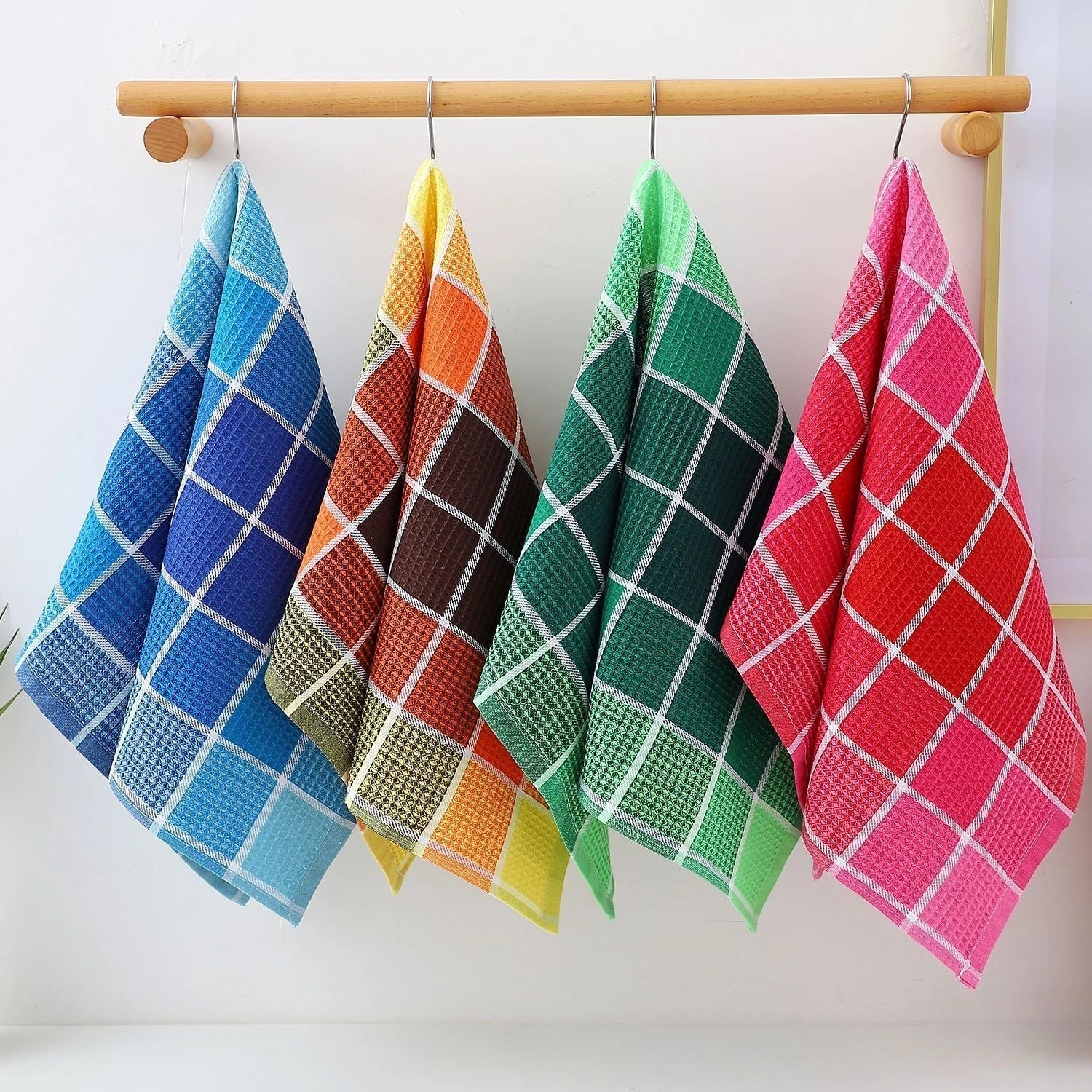 Brighton Waffle Grid Towels