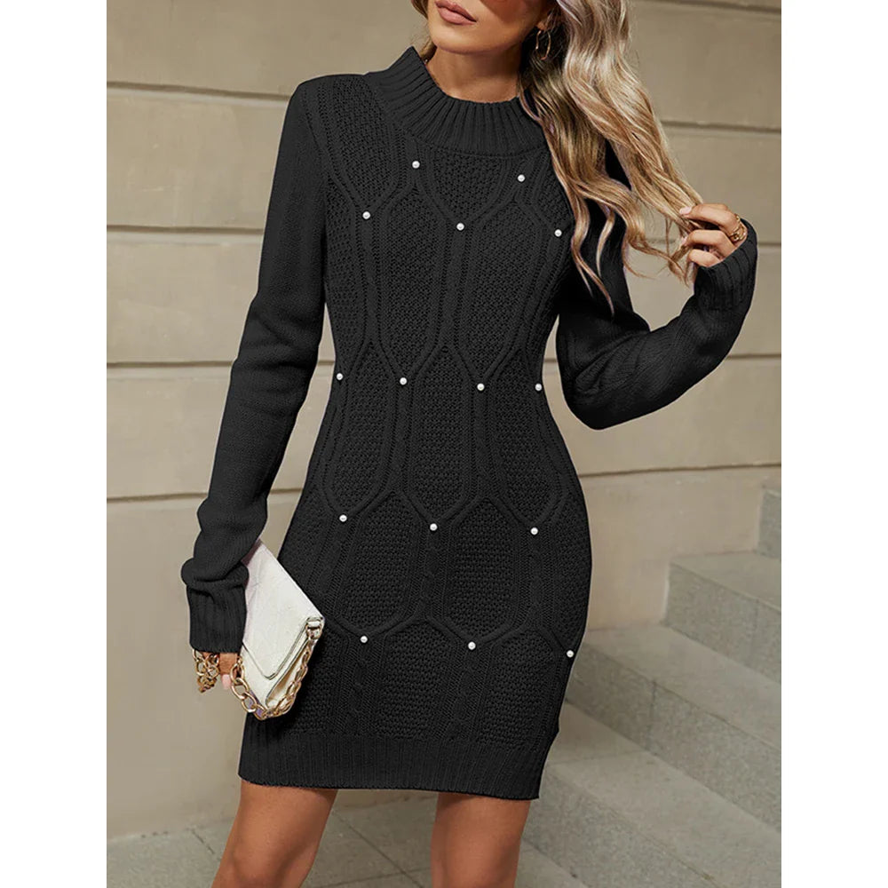 Athena™ | Elegant Knit Dress