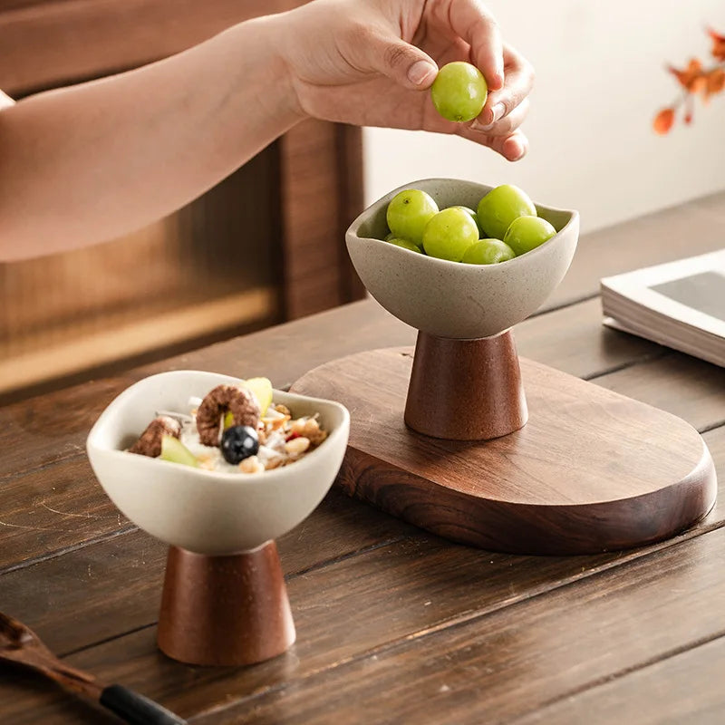 Maren Raised Dessert Bowl