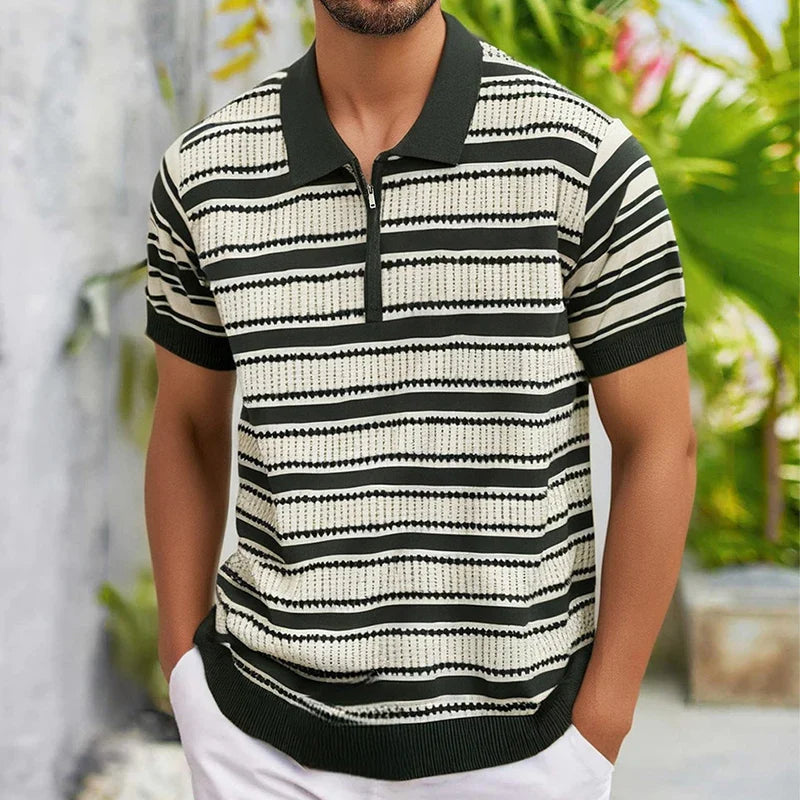 Jayden™ Striped Polo Shirt