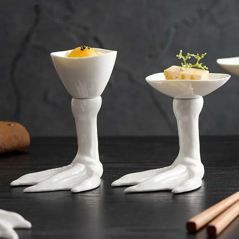 Aviro High Footed Display Bowls