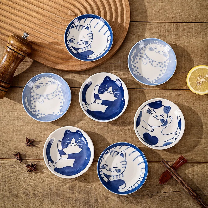 Neko Ceramic Plates