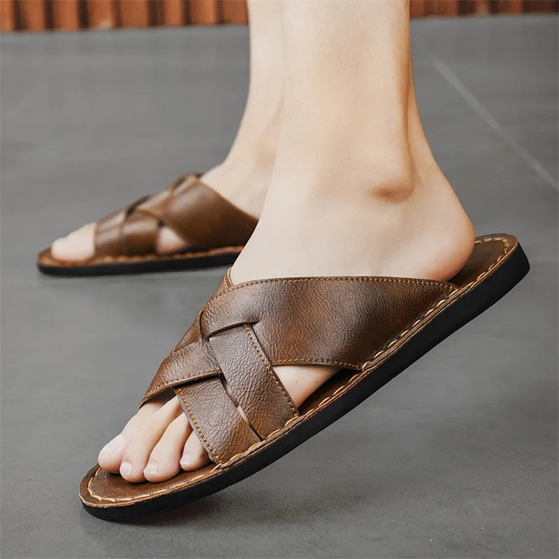Cameron™ Premium Leather Sandals