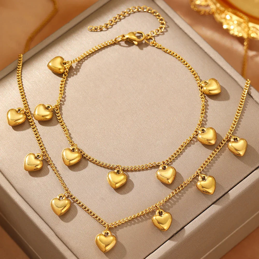 Layla Heart Jewelry Set