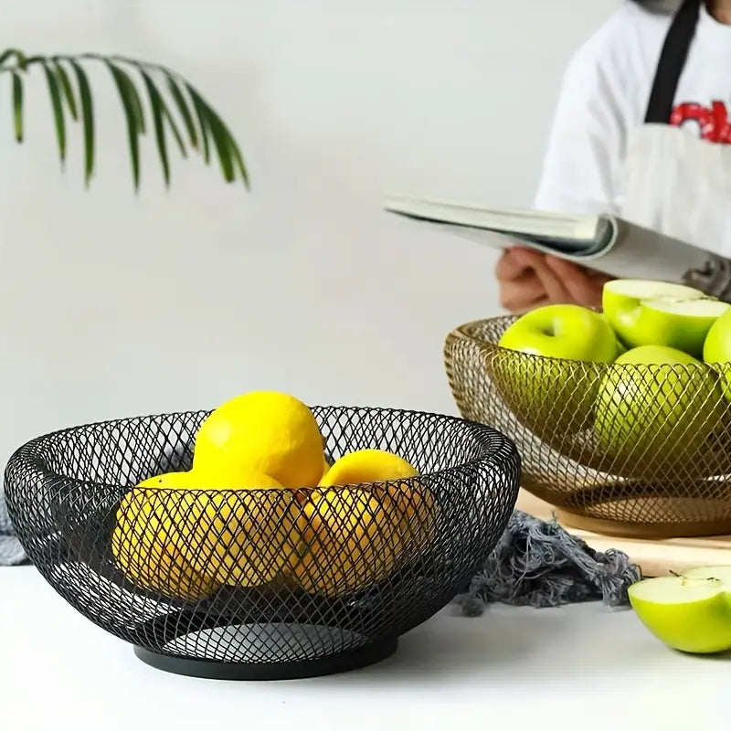 Lora Wire Mesh Fruit Basket