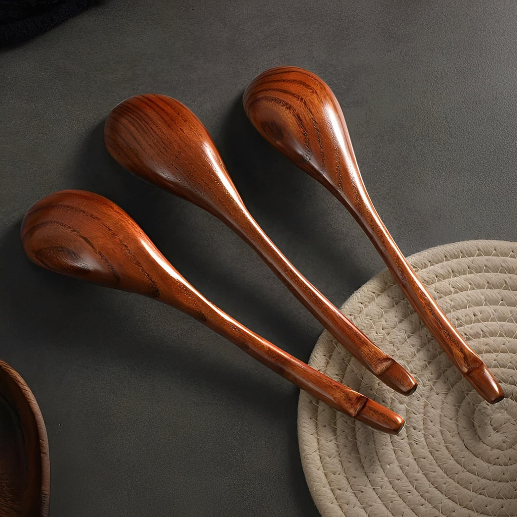 Yora Walnut Wood Spoons