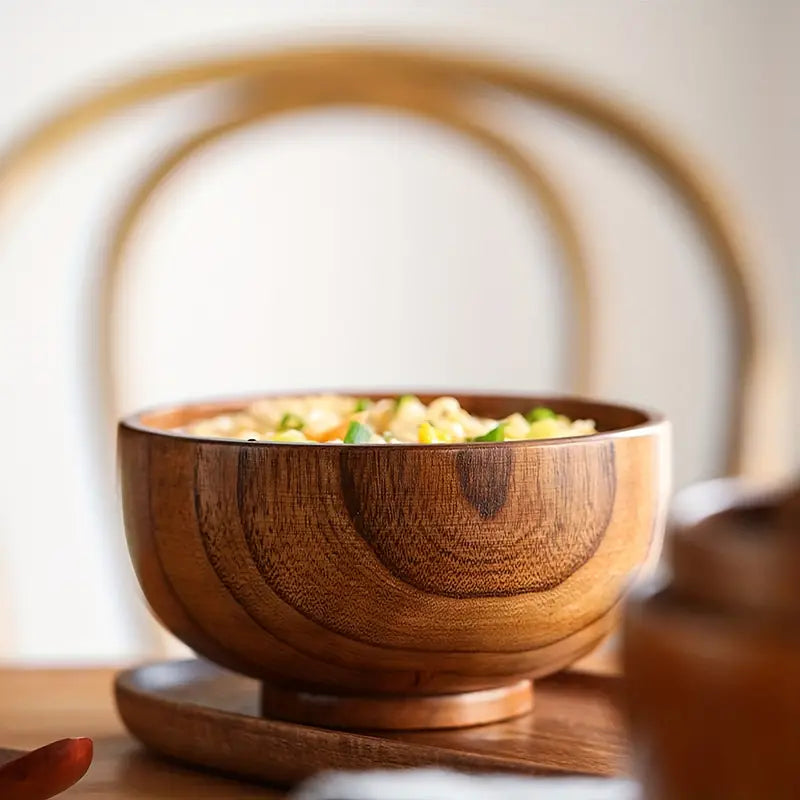 Carson Acacia Wood Bowl